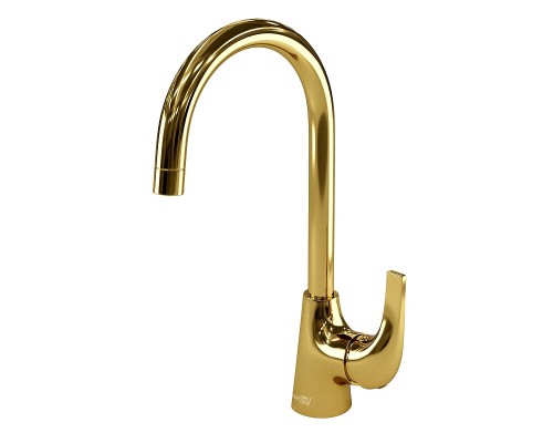 Смеситель для кухни WasserKRAFT Sauer 7107 Золото