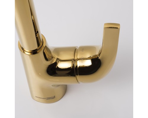 Смеситель для кухни WasserKRAFT Sauer 7107 Золото