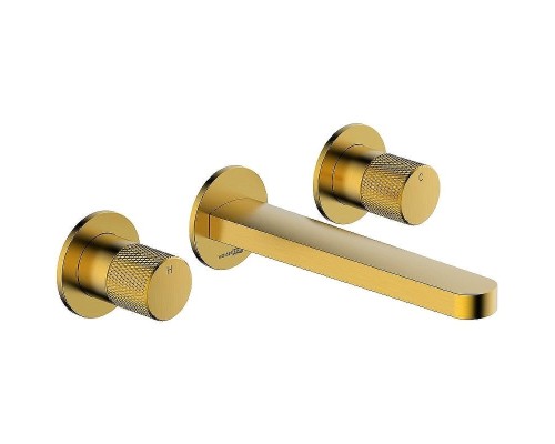 Смеситель для раковины WasserKRAFT Schunter 8245 Золото матовое