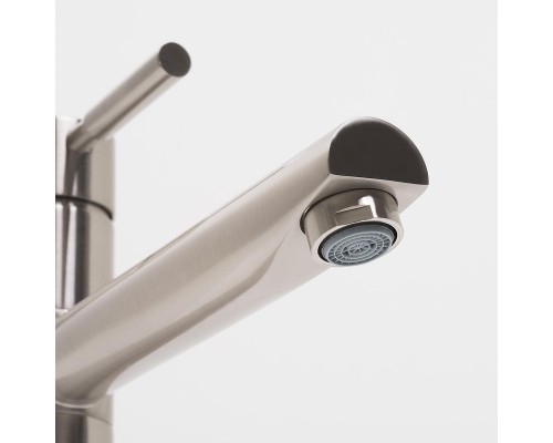 Смеситель для кухни WasserKRAFT Wern 4207 Никель