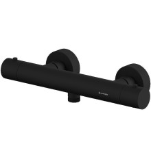 Смеситель для душа Whitecross Y black Y1246BL с термостатом Черный матовый