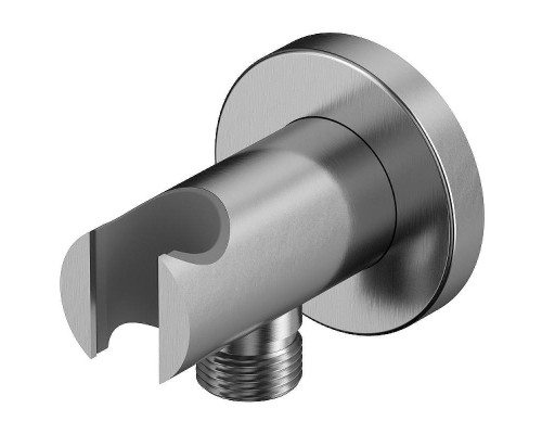 Смеситель для ванны Whitecross Y brushed nickel YSET10TOPNIB с термостатом Брашированный никель