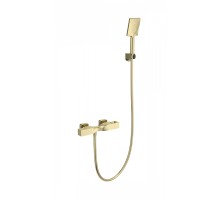 Смеситель для душа Wonzon & Woghand WW-B2025-A-BG с термостатом цвет Брашированное золото
