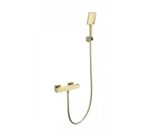 Смеситель для душа Wonzon & Woghand WW-B2026-A-BG с термостатом цвет Брашированное золото