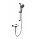 Смеситель для душа Wonzon & Woghand WW-B2052-A-BGG с термостатом цвет Темный графит