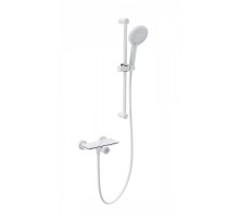 Смеситель для душа Wonzon & Woghand WW-B2052-A-MW с термостатом цвет Белый матовый