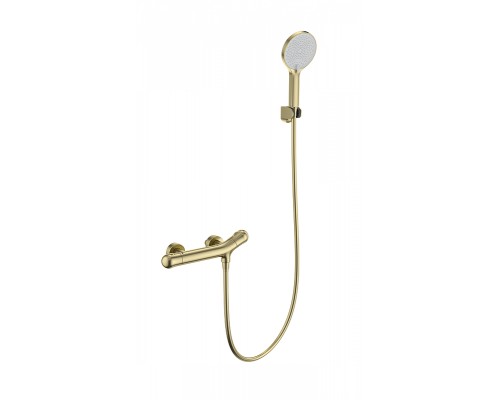 Смеситель для душа Wonzon & Woghand WW-B2057-A-BG с термостатом цвет Темный графит