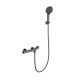 Смеситель для душа Wonzon & Woghand WW-B2057-A-BGG с термостатом цвет Темный графит