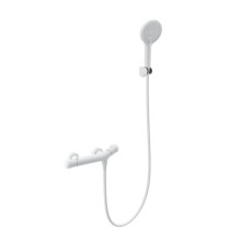 Смеситель для душа Wonzon & Woghand WW-B2057-A-MW с термостатом цвет Белый матовый