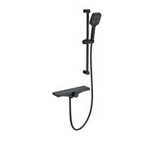 Смеситель для ванны Wonzon & Woghand WW-B2551-A-MB с термостатом цвет Черный матовый