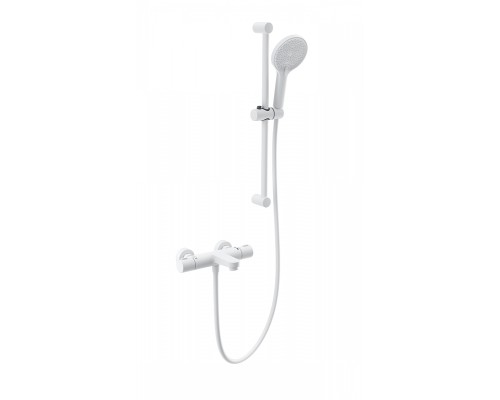 Смеситель для ванны Wonzon & Woghand WW-C2018-A-MW с термостатом цвет Белый матовый