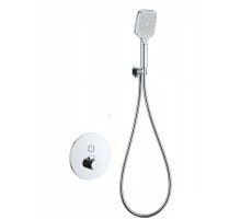 Смеситель для душа Wonzon & Woghand WW-D1017-A-CR с термостатом цвет Хром