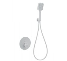 Смеситель для душа Wonzon & Woghand WW-D1017-A-MW с термостатом цвет Белый матовый