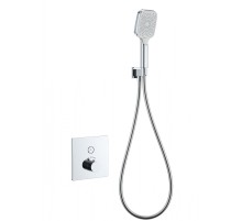 Смеситель для душа Wonzon & Woghand WW-D1017-B-CR с термостатом цвет Хром