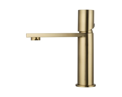 Смеситель для раковины Wonzon & Woghand WW-101-BG цвет Брашированное золото