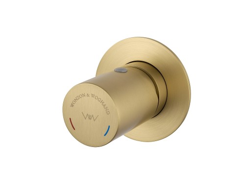 Смеситель для раковины Wonzon & Woghand WW-105-BG цвет Брашированное золото