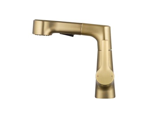 Смеситель для раковины Wonzon & Woghand WW-121B108-BG цвет Брашированное золото