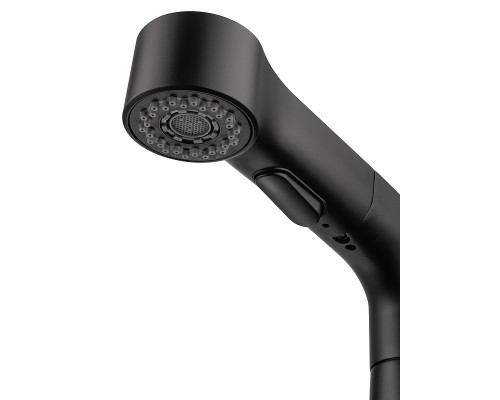 Смеситель для раковины Wonzon & Woghand WW-121B108-MB цвет Черный матовый