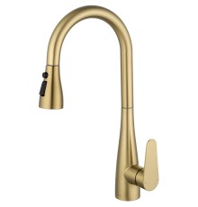 Смеситель для кухни Wonzon & Woghand WW-121E201B-BG цвет Брашированное золото