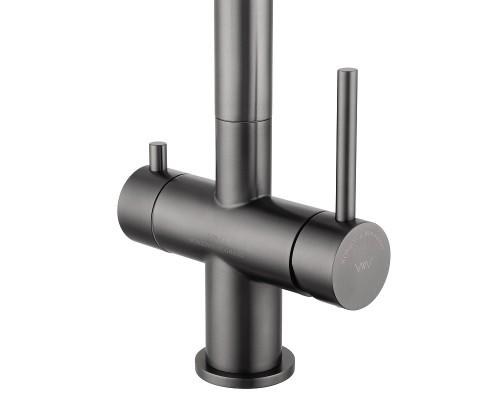 Смеситель для кухни Wonzon & Woghand WW-3211-BGG цвет Темный графит