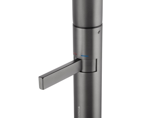 Смеситель для раковины Wonzon & Woghand WW-6068-BGG цвет Темный графит