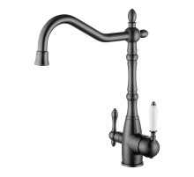 Смеситель для кухни Wonzon & Woghand WW-88458006-BGM цвет Темный графит