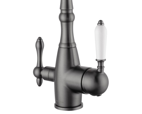 Смеситель для кухни Wonzon & Woghand WW-88458006-BGM цвет Темный графит