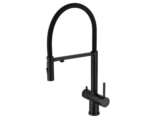 Смеситель для кухни Wonzon & Woghand WW-88458009-MB цвет Черный матовый