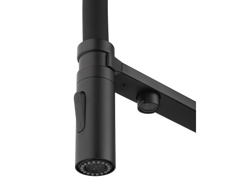 Смеситель для кухни Wonzon & Woghand WW-88458009-MB цвет Черный матовый