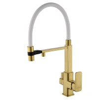 Смеситель для кухни Wonzon & Woghand WW-88458012-BG（MW) цвет Брашированное золото