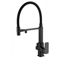 Смеситель для кухни Wonzon & Woghand WW-88458012-MB цвет Черный матовый