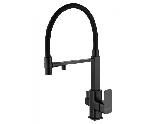 Смеситель для кухни Wonzon & Woghand WW-88458012-MB цвет Черный матовый