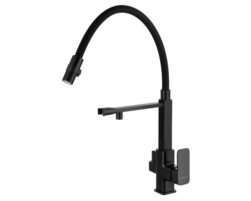 Смеситель для кухни Wonzon & Woghand WW-88458012-MB цвет Черный матовый