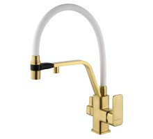 Смеситель для кухни Wonzon & Woghand WW-88458013-BG(MW) цвет Брашированное золото