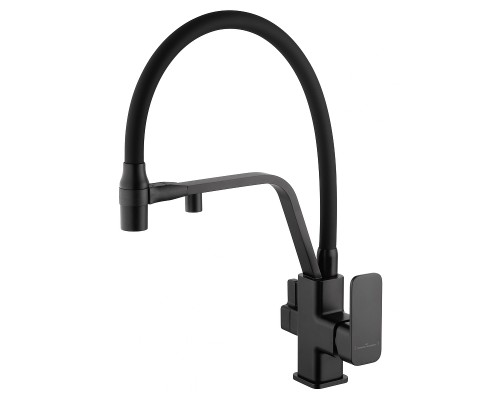 Смеситель для кухни Wonzon & Woghand WW-88458013-MB цвет Черный матовый