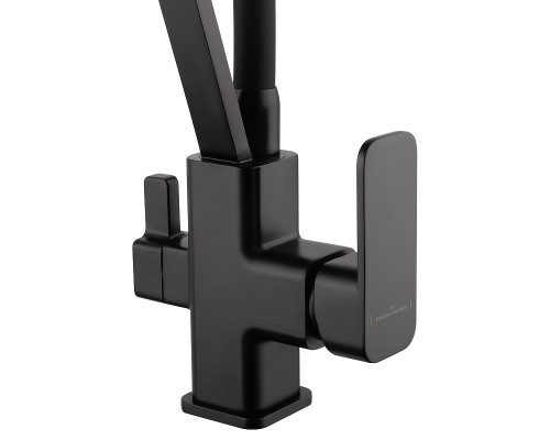 Смеситель для кухни Wonzon & Woghand WW-88458013-MB цвет Черный матовый