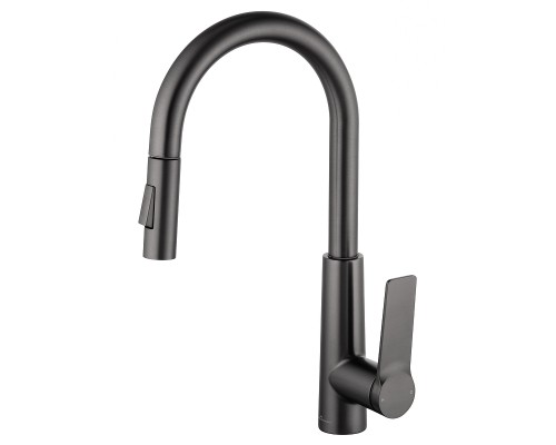 Смеситель для кухни Wonzon & Woghand WW-A20782-BGG цвет Темный графит