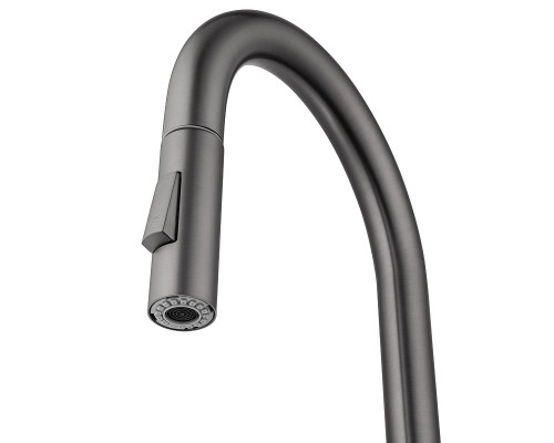 Смеситель для кухни Wonzon & Woghand WW-A20782-BGG цвет Темный графит