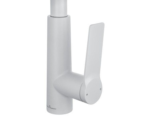 Смеситель для кухни Wonzon & Woghand WW-A20782-MW цвет Белый матовый