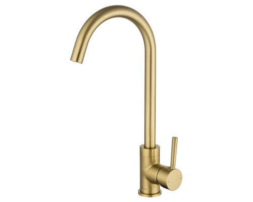 Смеситель для кухни Wonzon & Woghand WW-A21102-BG цвет Брашированное золото