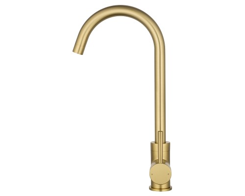 Смеситель для кухни Wonzon & Woghand WW-A21102-BG цвет Брашированное золото