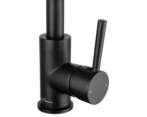 Смеситель для кухни Wonzon & Woghand WW-A21102-MB цвет Черный матовый