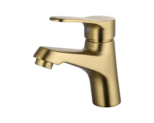 Смеситель для раковины Wonzon & Woghand WW-A40212-BG цвет Брашированное золото