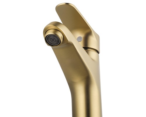 Смеситель для раковины Wonzon & Woghand WW-A40212-BG цвет Брашированное золото