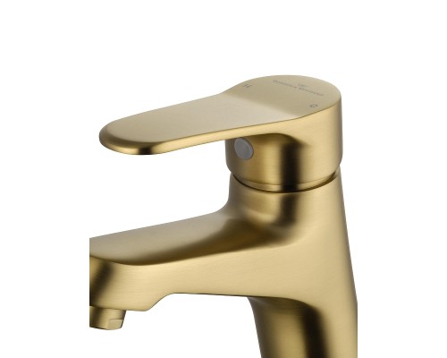 Смеситель для раковины Wonzon & Woghand WW-A40212-BG цвет Брашированное золото