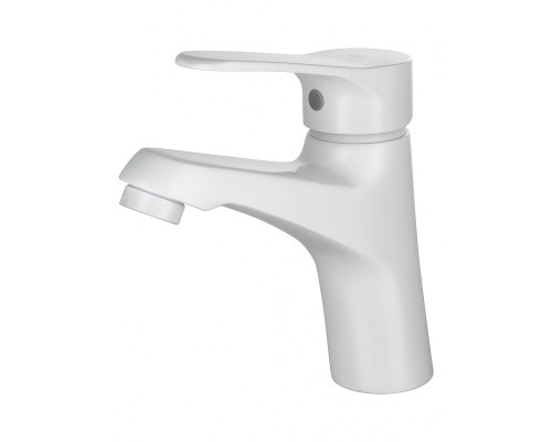 Смеситель для раковины Wonzon & Woghand WW-A40212-MW цвет Белый матовый