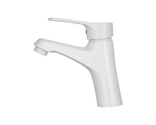 Смеситель для раковины Wonzon & Woghand WW-A40212-MW цвет Белый матовый