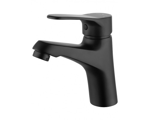 Смеситель для раковины Wonzon & Woghand WW-A40212-MB цвет Черный матовый