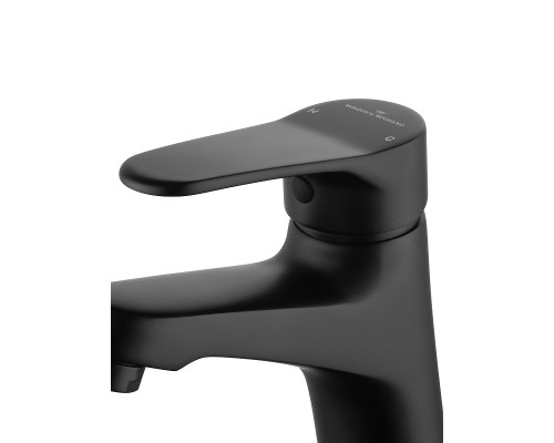 Смеситель для раковины Wonzon & Woghand WW-A40212-MB цвет Черный матовый