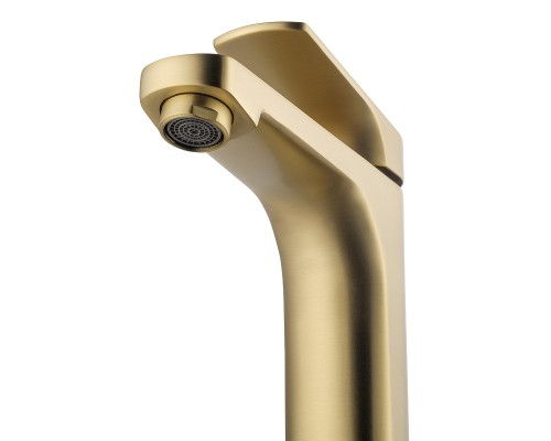 Смеситель для раковины Wonzon & Woghand WW-A40492-BG цвет Брашированное золото